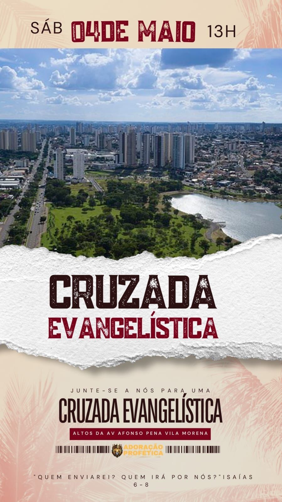 Primeira Cruzada Evangelística no Altos da Afonso Pena