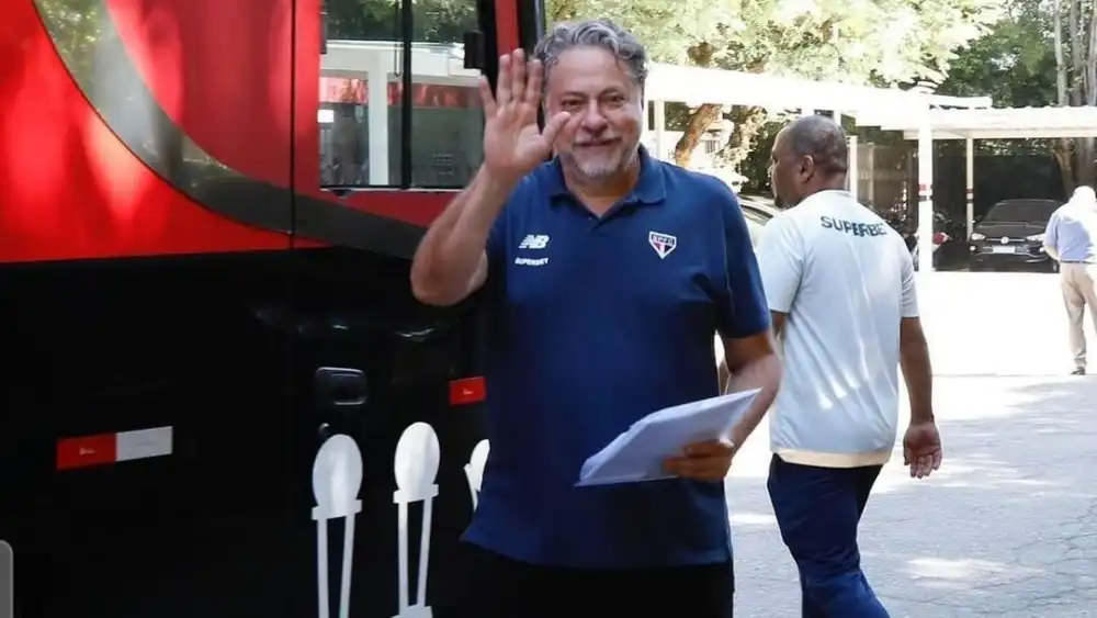 Júlio Casares, presidente do São Paulo, foi anunciado como chefe de delegação da Seleção Brasileira na Copa América