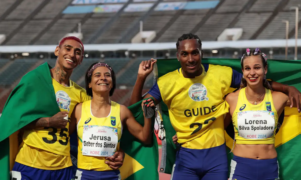 Brasil Bate Recorde de Ouros no Mundial de Atletismo Paralímpico