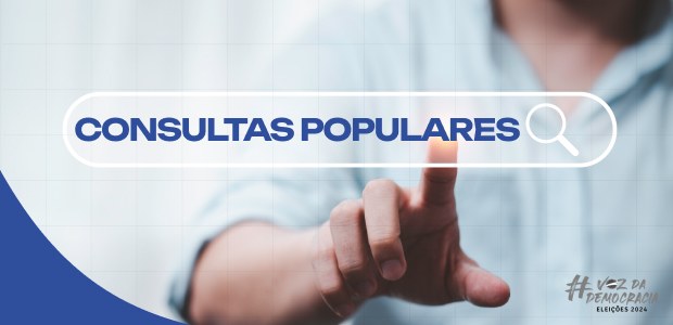 Cinco municípios vão realizar consultas populares durante as eleições