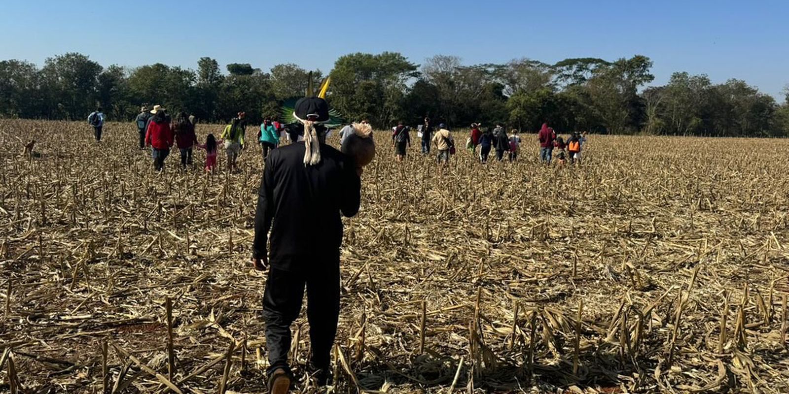 Comitiva federal visita áreas de conflitos indígenas em MS