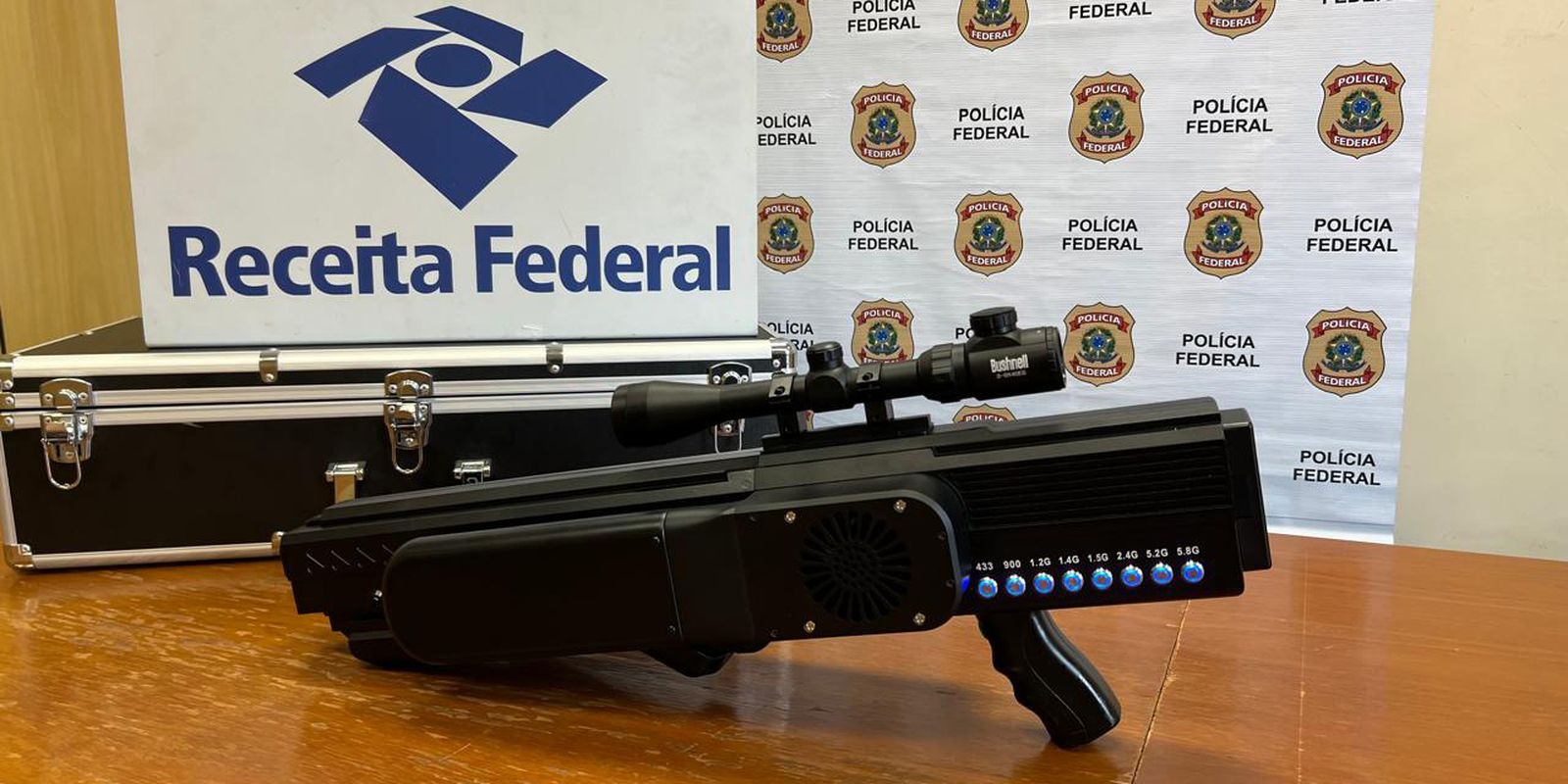 Homem é preso no Rio por importação ilegal de fuzil antidrones