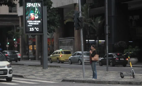 Cidade do Rio registra dia mais frio do ano