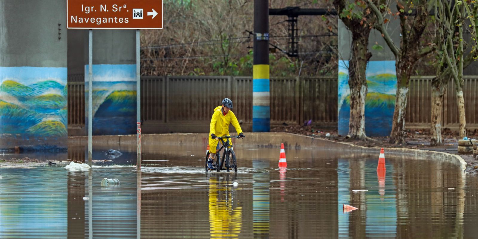 Inmet divulga alerta de perigo para o Rio Grande do Sul